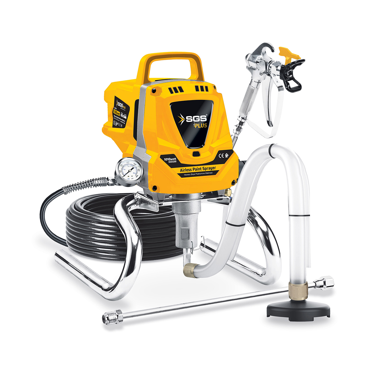 HAVASIZ BOYA PÜSKÜRTME MAKİNESİ 1010 WATT